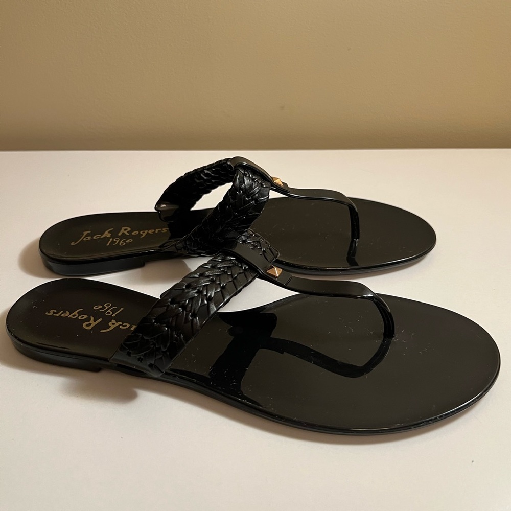 Women’s Jack Rogers Black Jelly Sandals